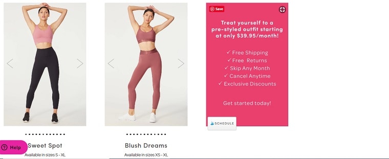 2 Ellie activewear choices for August 2020
