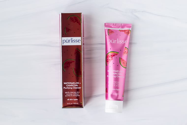 Purlisse Watermelon + Charcoal Purifying Cleanser