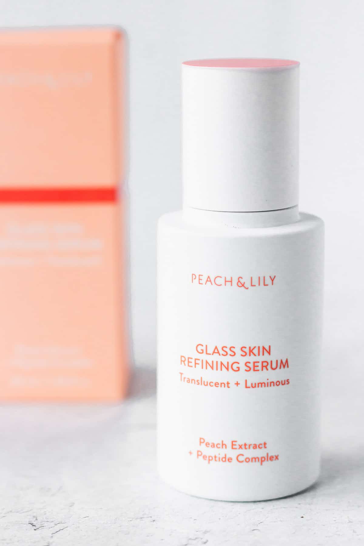 Peach & Lily Glass Skin Refining Serum with box