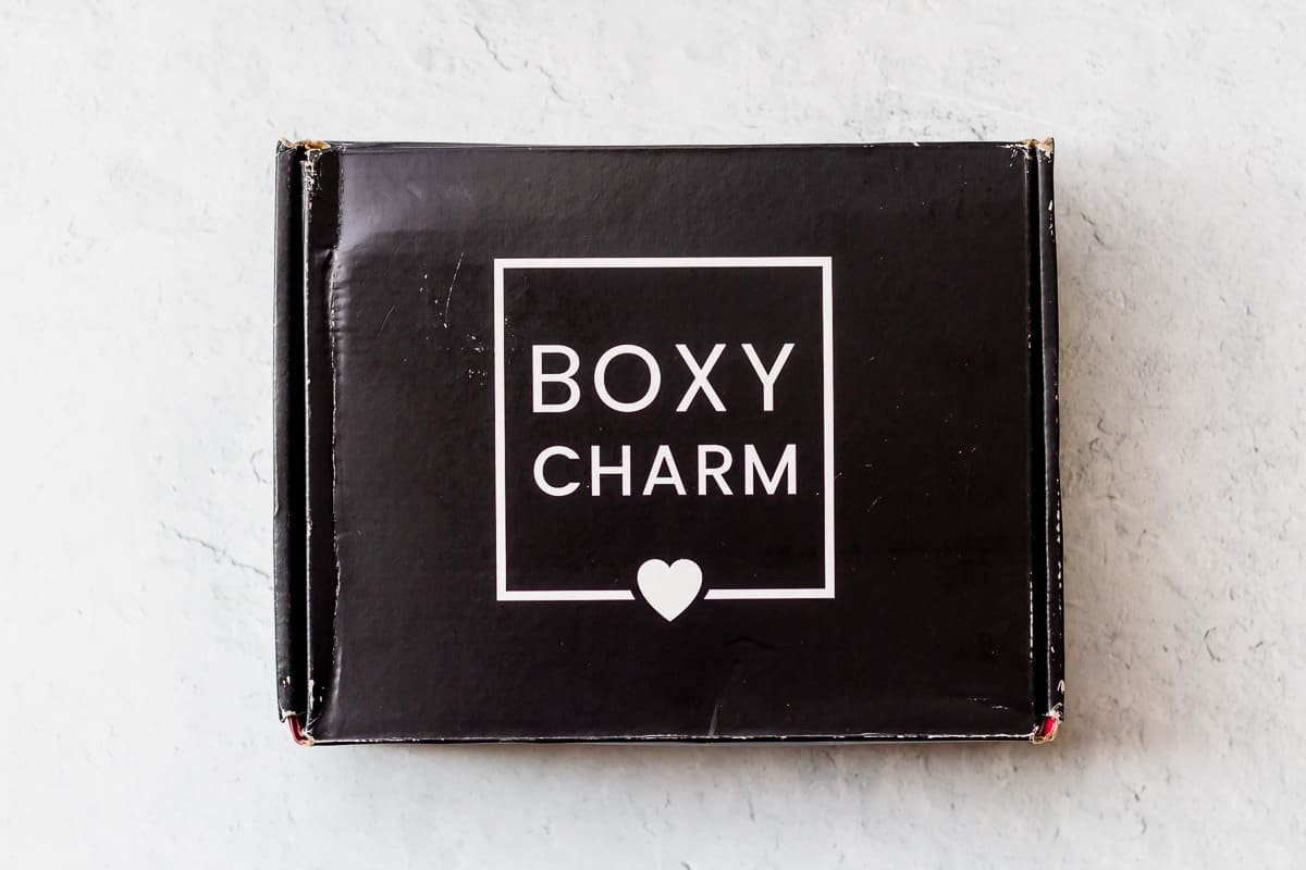 August 2020 Boxycharm box on a white background