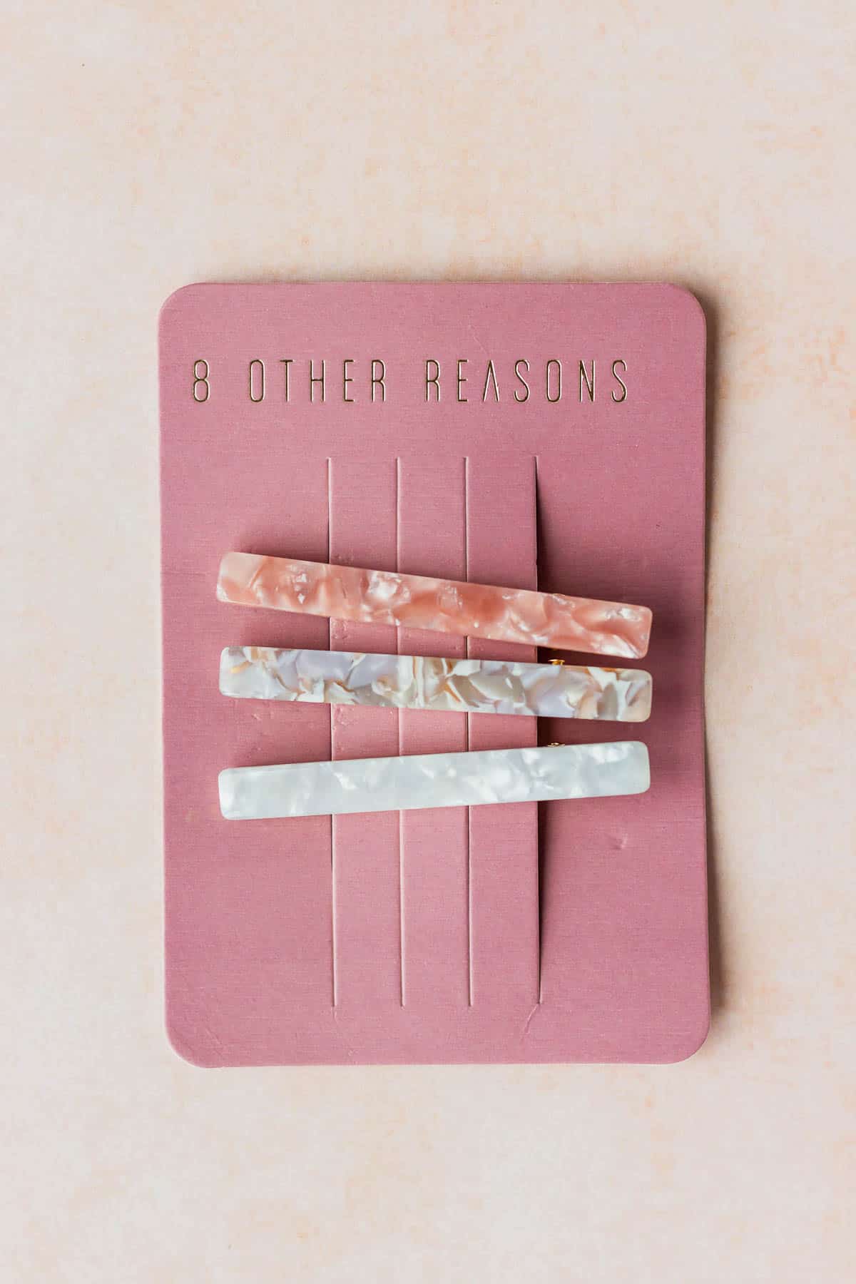 3 pack of hair clips from 8 other reasons