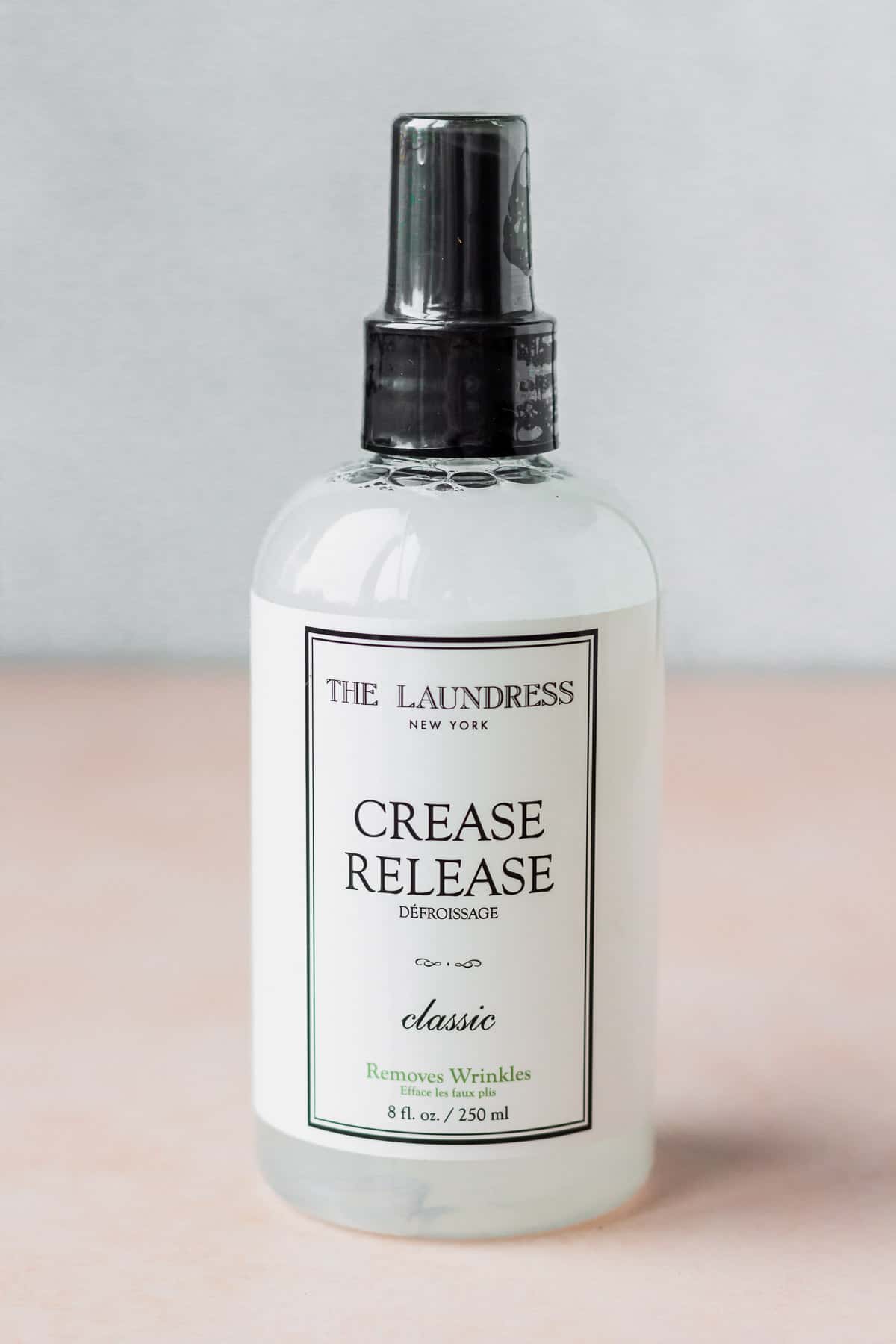 A bottle of The Laundress Crease Release