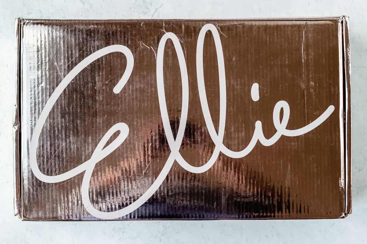 November 2020 Ellie Subscription Box on a white background