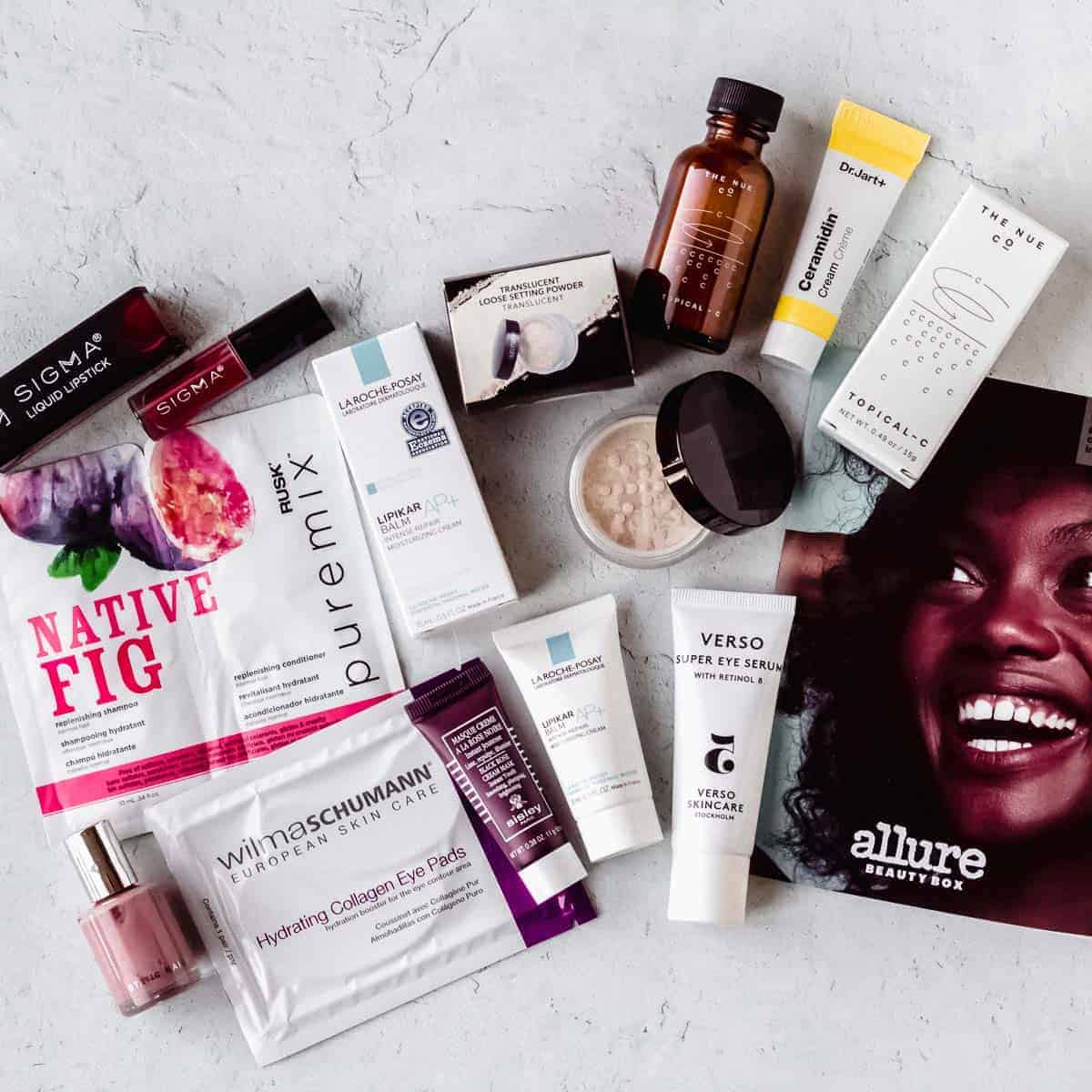 October 2020 Allure Beauty Box Review Sweet Honey Life