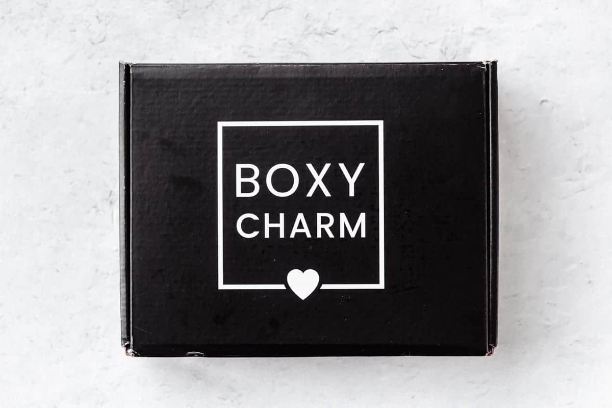 December 2020 Boxycharm base box on a white background