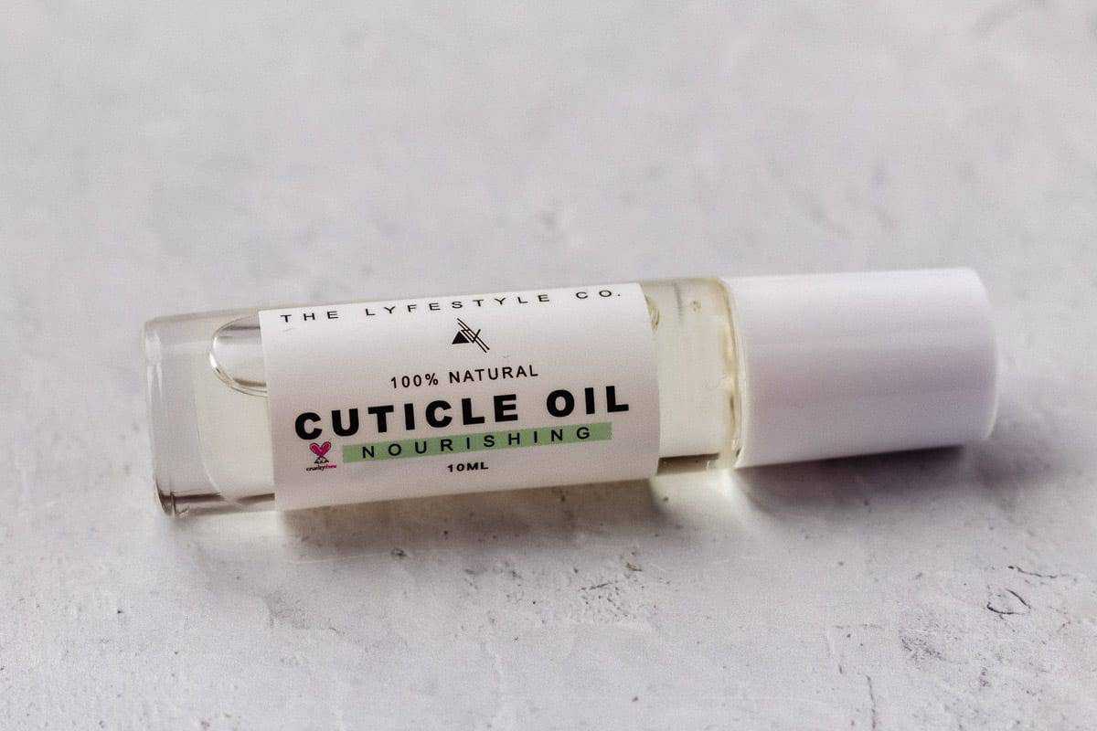 The Lyfestyle Co. 100% Natural Cuticle Oil  on a white background