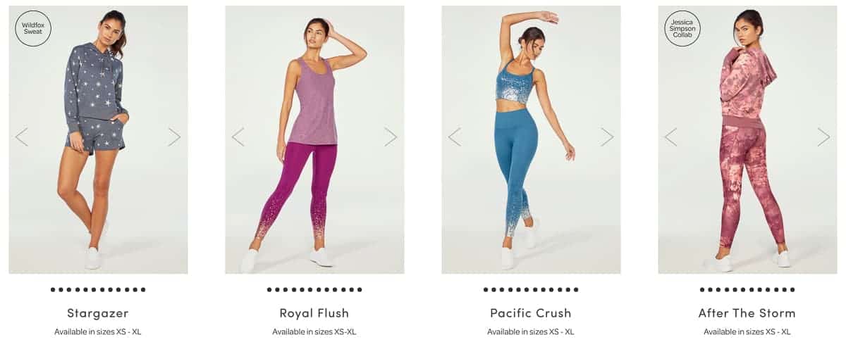 4 workout outfit choices for the april 2021 ellie box