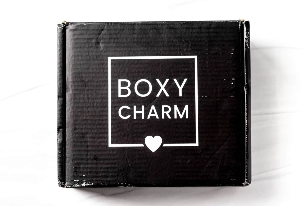 August 2021 Boxycharm premium box on a white background