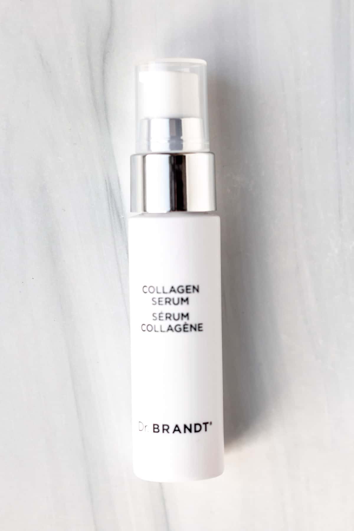 Dr. Brandt® Skincare Collagen Serum on a white background.